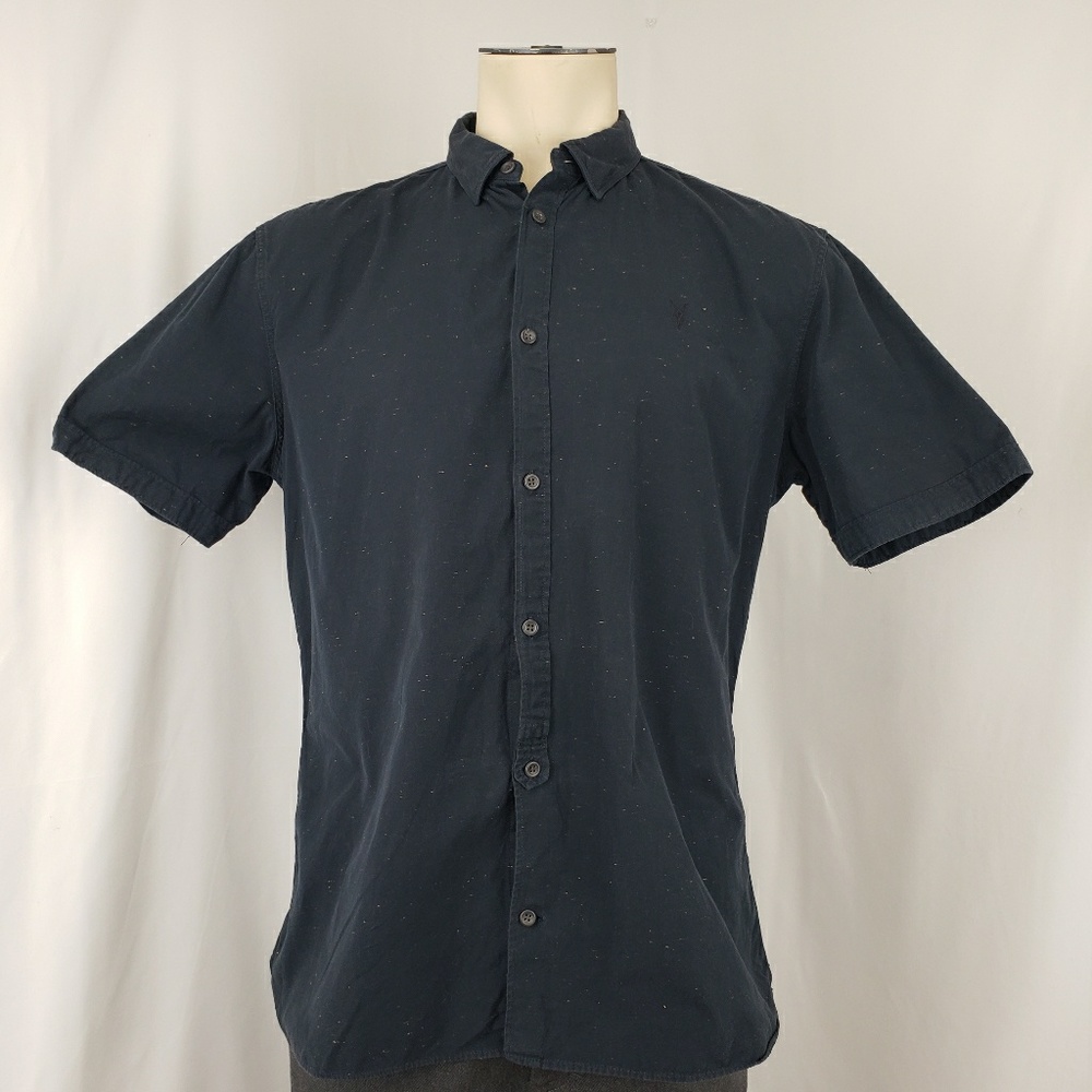 All Saints Spitafields Men Shirt XL Juniors Button